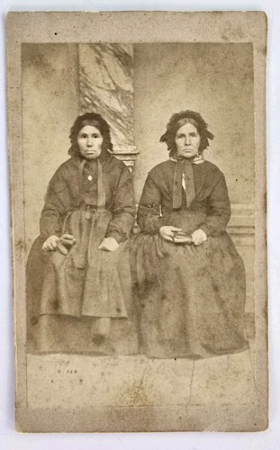 Antique cdv photo unique - cdv,