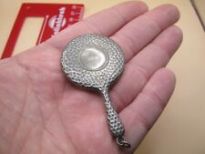Birmingham 1921 Miniature Silver Chatelaine Or Purse Mirror Adie & Lovekin