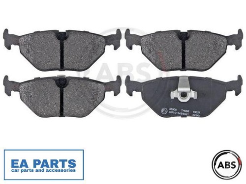 Brake pad set disc - disc, for