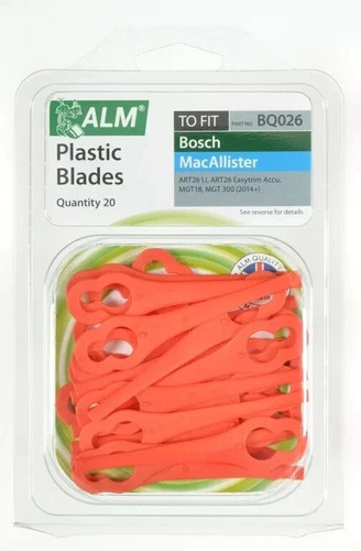 Alm plastic blades - blades, bq026