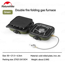 Double Fire Gas Camping
