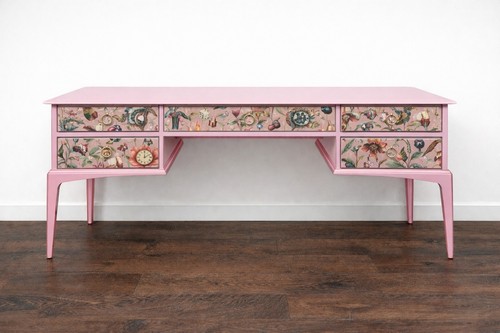 Vintage stag dressing table - vintage,