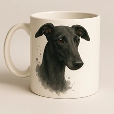 Greyhound Watercolour Mug 11oz
