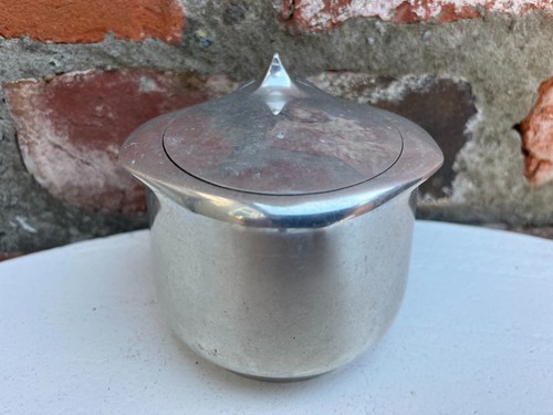 Vintage picquot ware sugar - vintage,