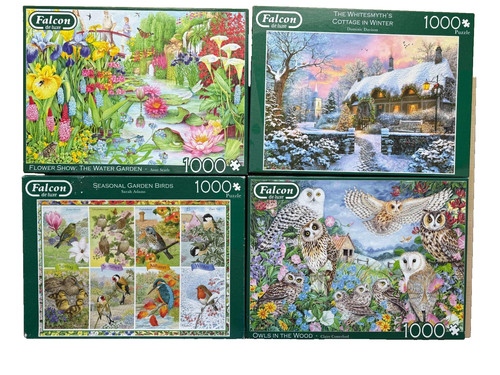 Four falcon deluxe jigsaw - four, 4