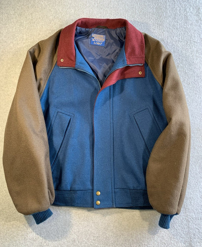 Vtg pendleton men bomber - pendleton,