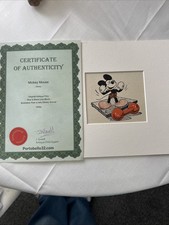 Disney Authenticated Print