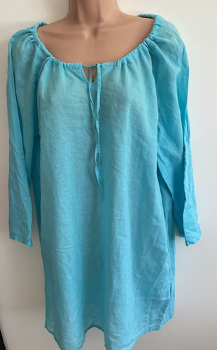 Turquoise cotton holiday - m&s,