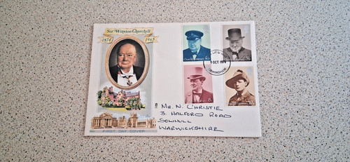 Fdc sir winston churchill - gb,