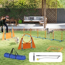 PawHut Seven-Piece Dog Agility