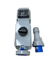 Garo 240V 63A 2P+E Blue