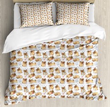 Dog Lover Duvet Cover Set