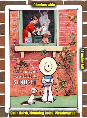Metal sign 1911 - 1911, sunlight