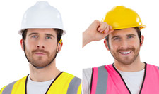 Yellow Builders Hat Adults