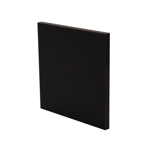 Midnight black matt - matt, frosted