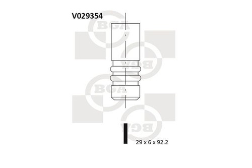 Exhaust valve for vauxhall - exhaust,