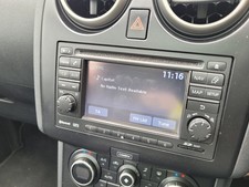 Nissan Qashqai J10 Sat Nav Head Unit With Code