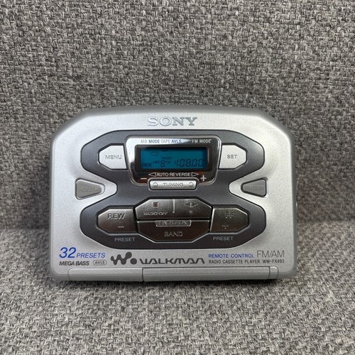Sony walkman fx493 am - wm-fx493, fm/am