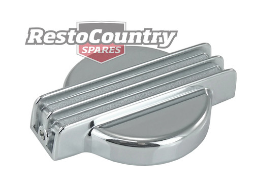 Speco chrome finned radiator - chrome,