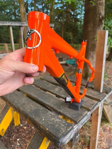 Orange bikes crush frame - orange,