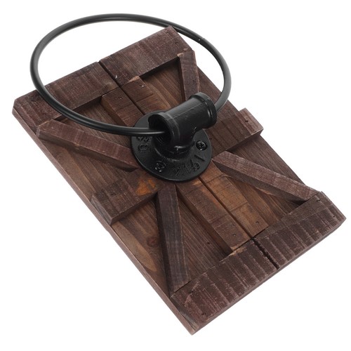 Wall mounted bathroom towel - wall,