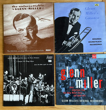 4 Glenn Miller Vinyl LP Album