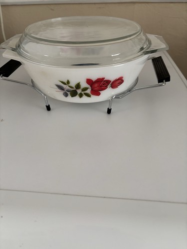 Vintage jaj pyrex june - vintage, rose