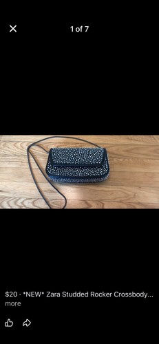 New zara studded - *new*,