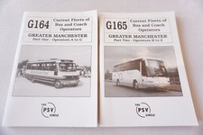 PSV Circle G164 G165 Greater Manchester Bus Coach Fleet List Book x2