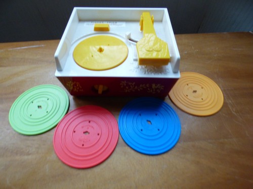 Fisher price music box record - music,
