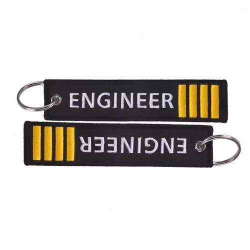 Engineer keyring zip - engineer, puller