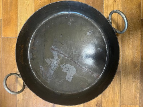New paella pan cast iron - paella, pan,