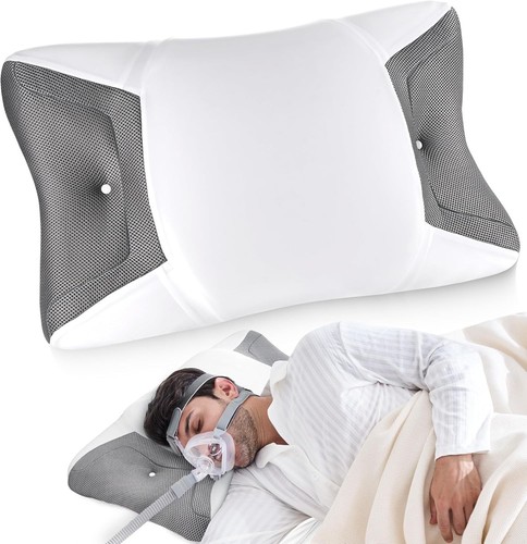 Cpap pillow for side back - pillow, &