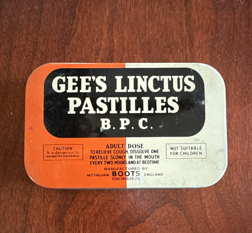 Gee linctus pastilles - linctus,