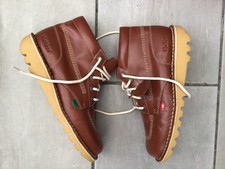 Kickers Kick Hi Core Mens Brown Lace Up Leather Ankle Boots UK 8 EU 42