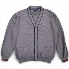 Gant Cardigan XL Grey Mens
