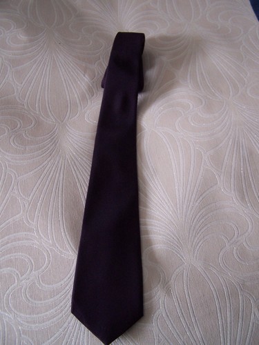 Plain purple tie - tie,
