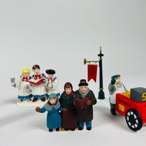 Christmas village figurines - christmas,