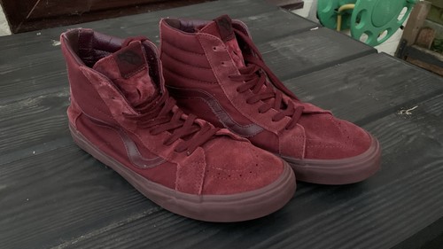 Vans top maroon purple - vans, maroon/purple