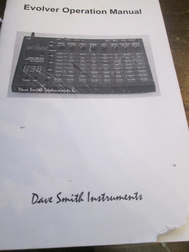 Dave smith evolver desktop - dave,