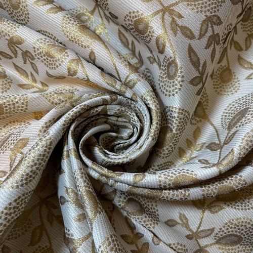 Floral brocade material dress - floral,