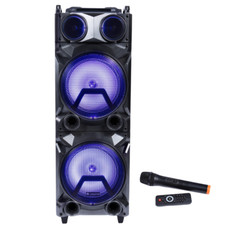 Longstar LP-FY212 2x 12" 8000W Sound System PA DJ Bluetooth Speaker