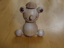 WOODEN CATERPILLAR ~ 9cm