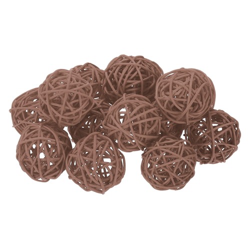 14pcs wicker rattan - balls, 2