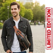 Men's Genuine Leather Chest