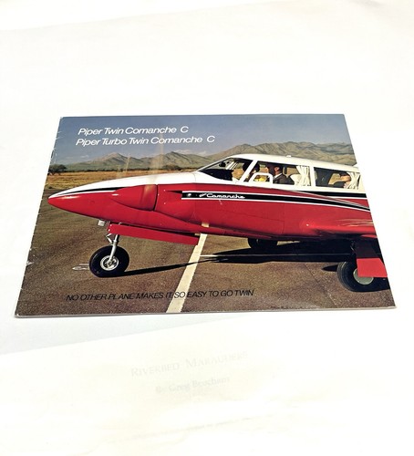 Vintage piper twin comanche - piper,