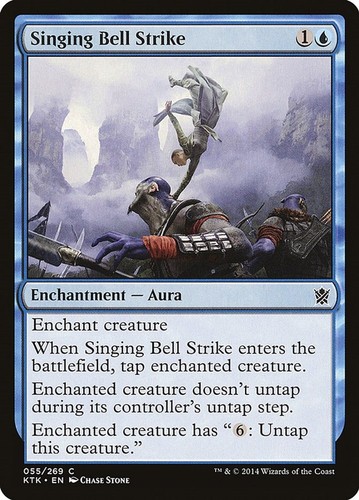Magic singing bell strike - strike, c