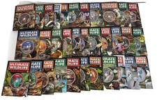 33 x BBC Ultimate Wildlife Book and DVD Set G374 D58