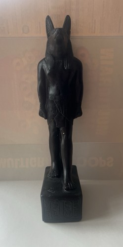 Statue anubis matt black - of,