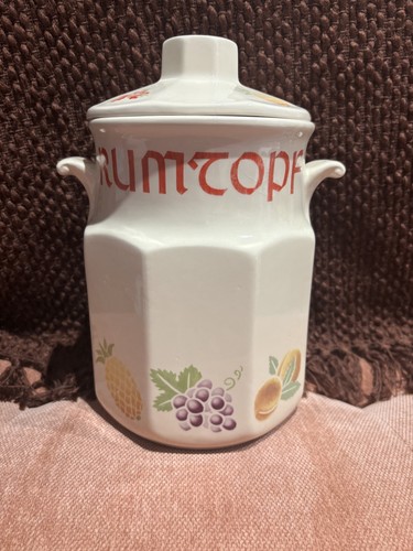Vintage german rumtopf rum - vintage,